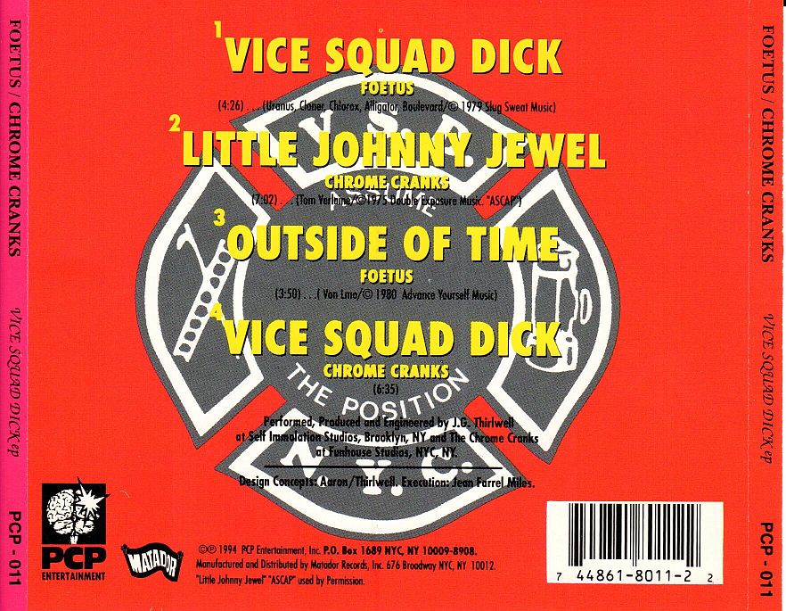 Vice Squad Dick - Foetus