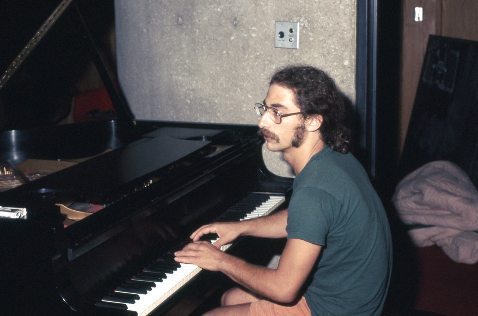 Dick Uranus at Northern Illinois University, August 1980