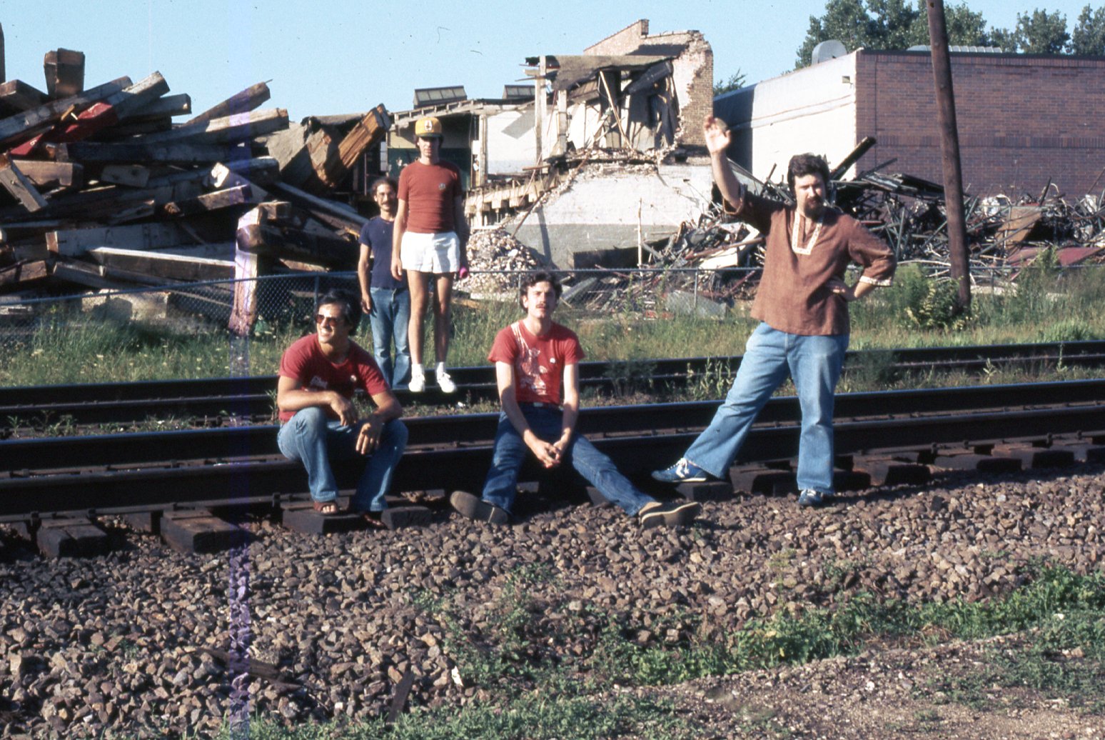 Dick Uranus at Northern Illinois University, August 1980