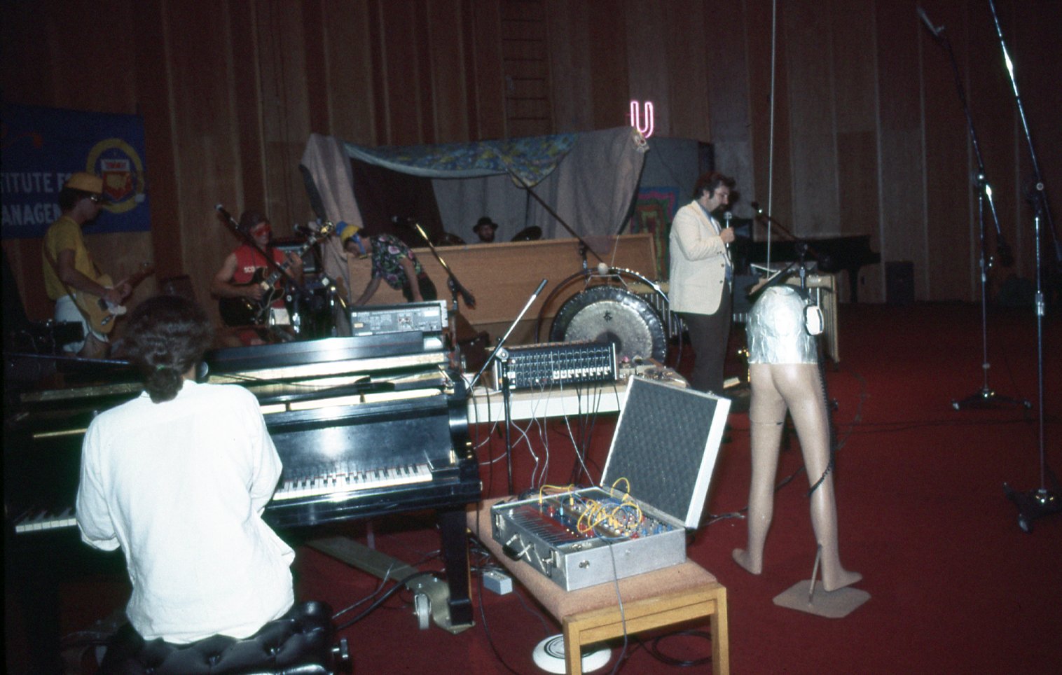 Dick Uranus at Northern Illinois University, August 1980