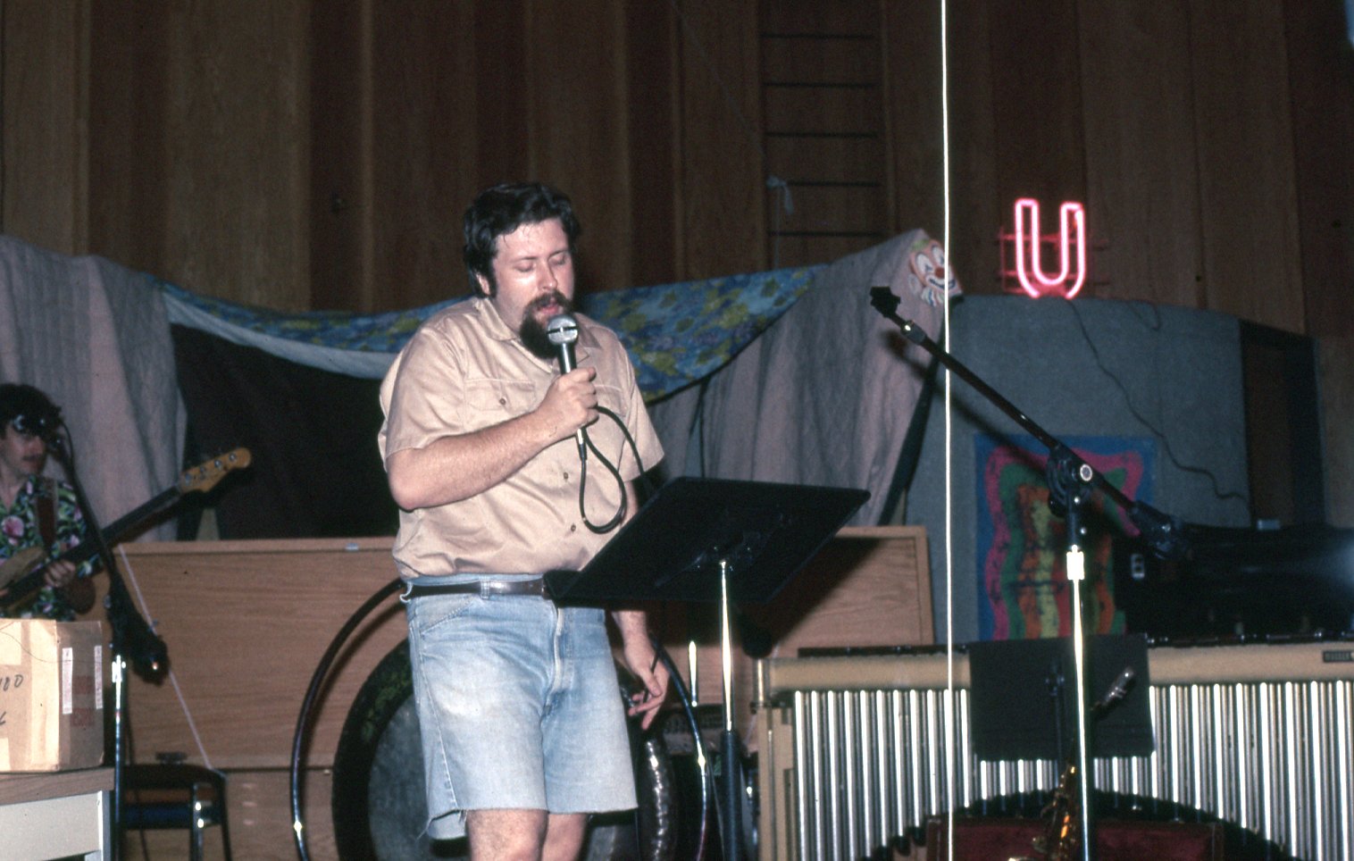 Dick Uranus at Northern Illinois University, August 1980