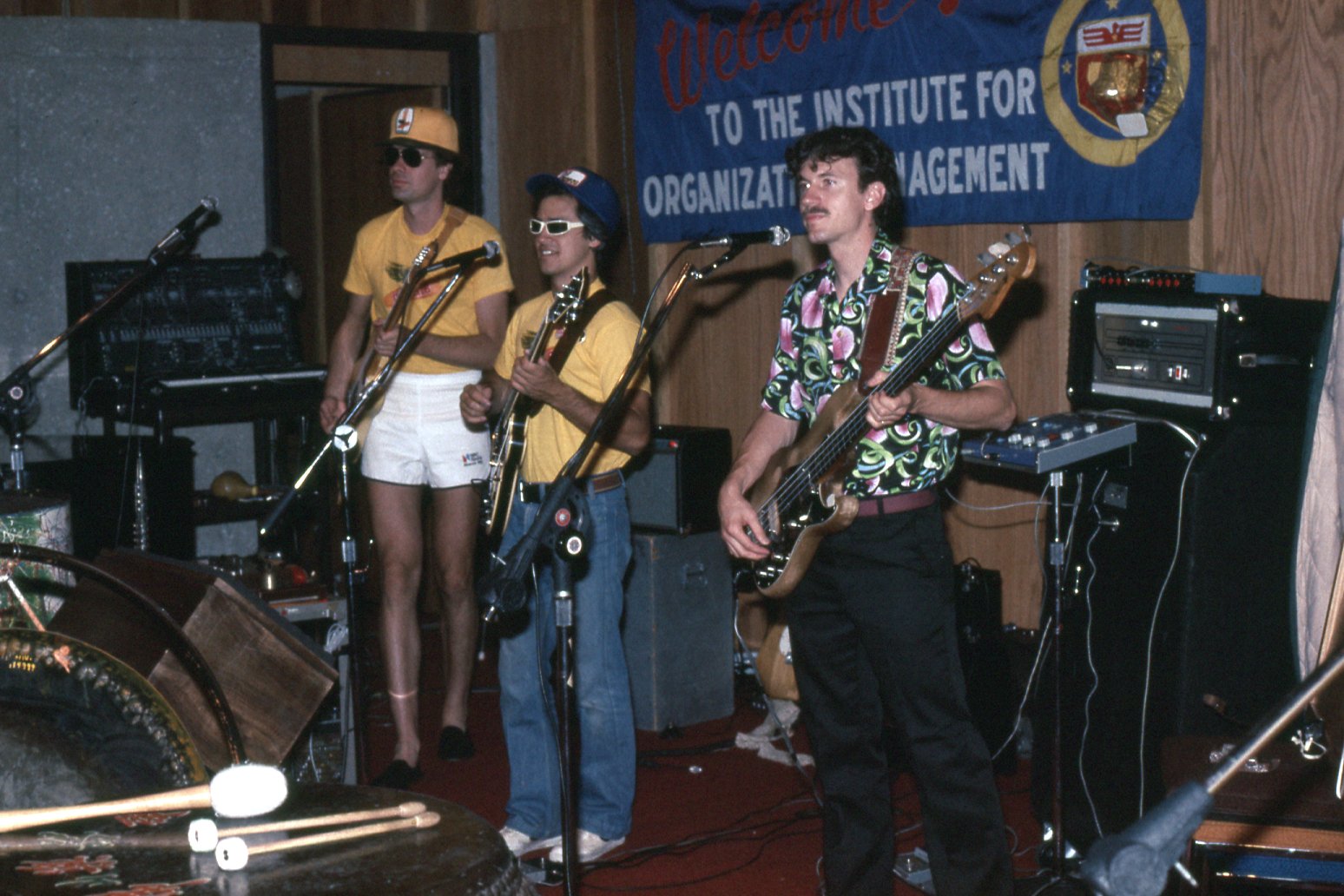 Dick Uranus at Northern Illinois University, August 1980
