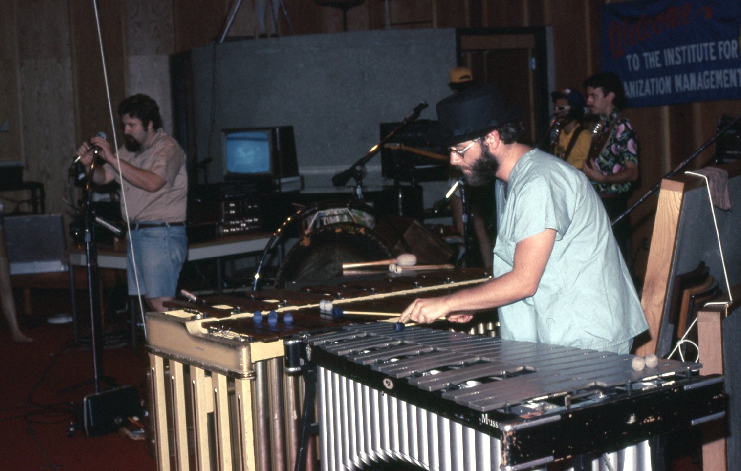 Dick Uranus at Northern Illinois University, August 1980
