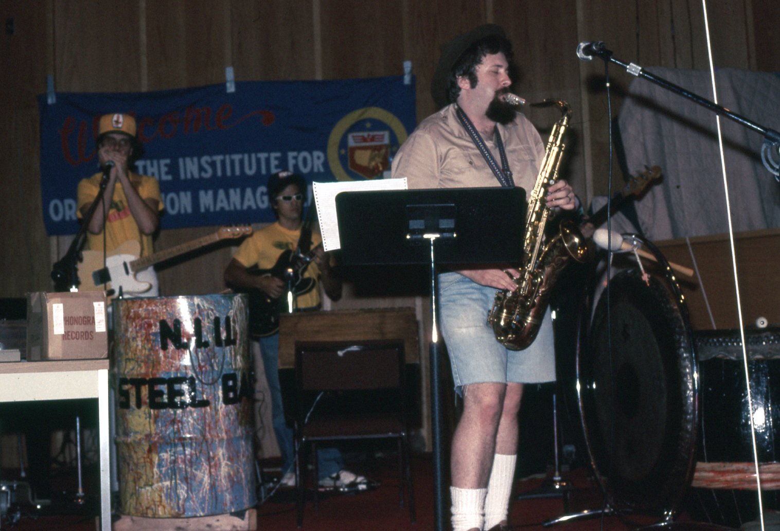 Dick Uranus at Northern Illinois University, August 1980