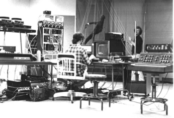 Electronic music/movement installation, Marshallton, DE, 1977